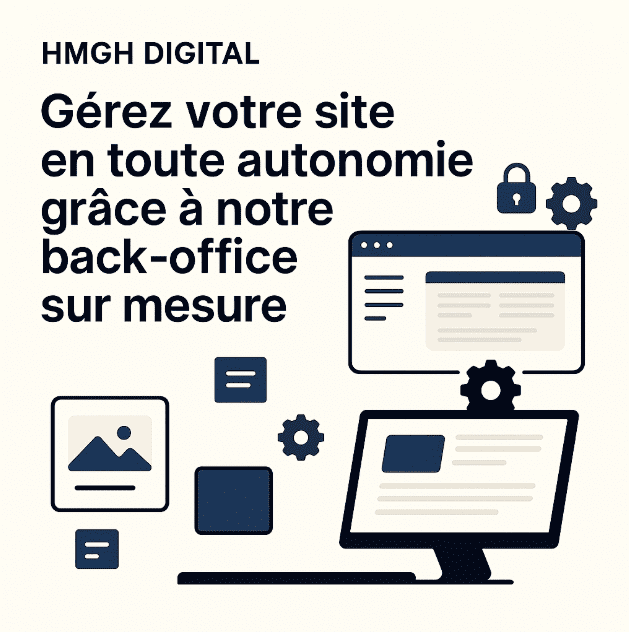 Interface d'administration sur-mesure